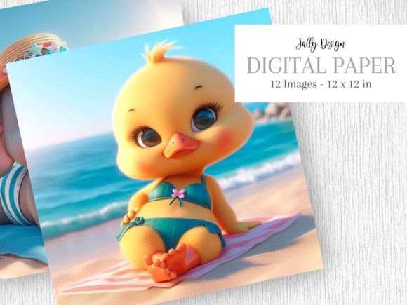 Download Cute Baby Animals Laying on the Beach 11 - Animal Collection
