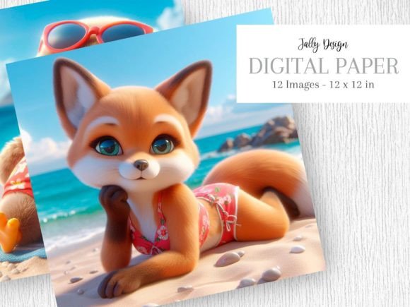 Download Cute Baby Animals Laying on the Beach 12 - Animal Collection