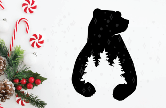 Download Bear Forrest Christmas Animals Ornament - Animal Collection