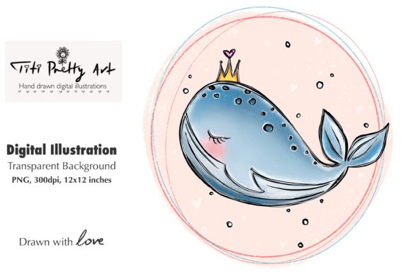 Download Whale Print Nursery PNG, Ocean Animals - Nursery png Collection